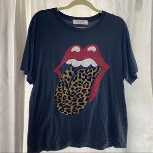 Free people oversized graphic tee